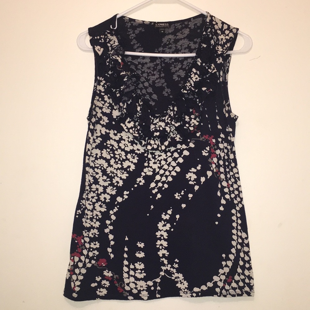Express Dreamweight Cotton Sleeveless Shirt